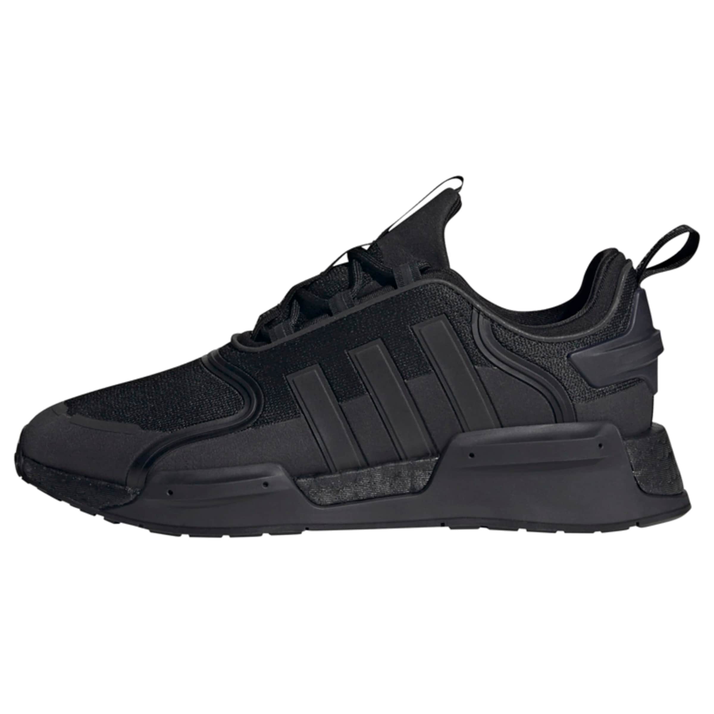All black nmd best sale