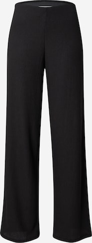 ABOUT YOUregular Hlače 'Elaine Trousers' - crna boja: prednji dio