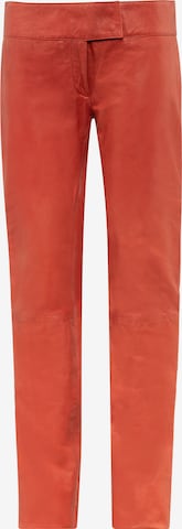 Pantalon RICANO en rouge : devant