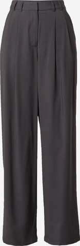 LeGer by Lena Gercke Wide leg Pleat-front trousers 'Draco' in Grey: front