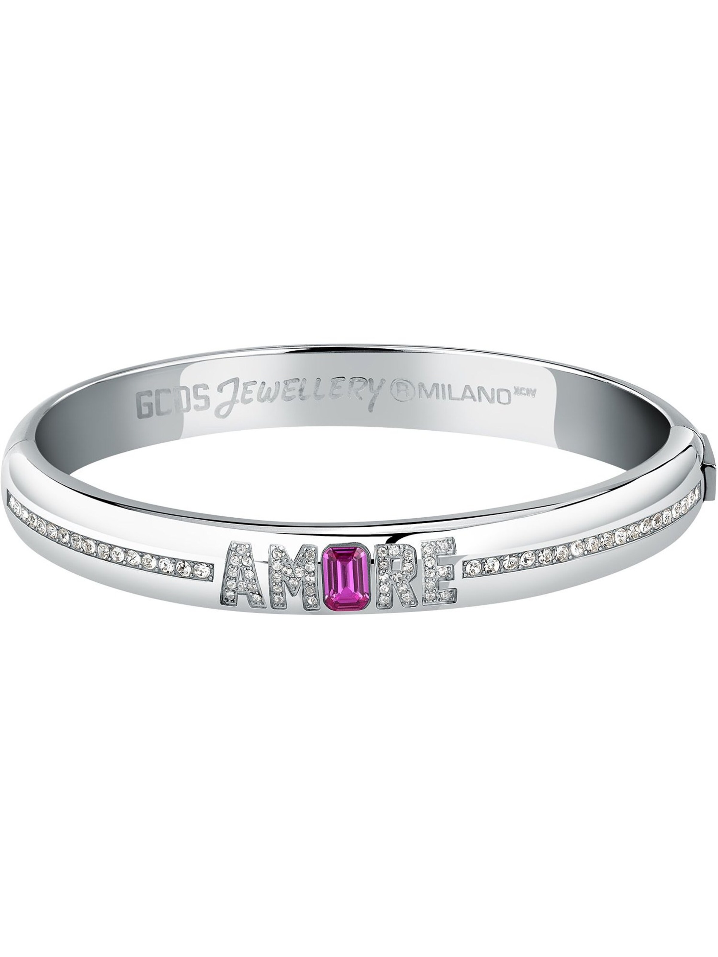 GCDS Armband in Silber: Vorderseite