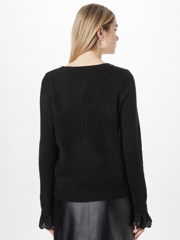 VERO MODA Pullover 'IVA' in Schwarz