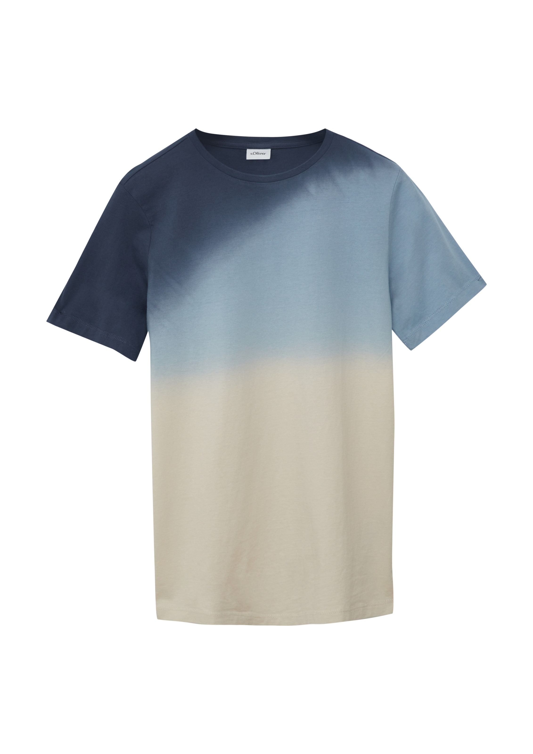 s.Oliver Shirt in Blauw: voorkant