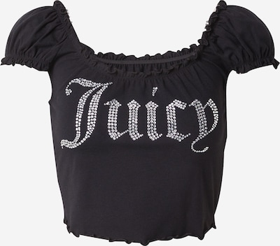 Juicy Couture T-shirt 'BRODIE' en noir, Vue avec produit