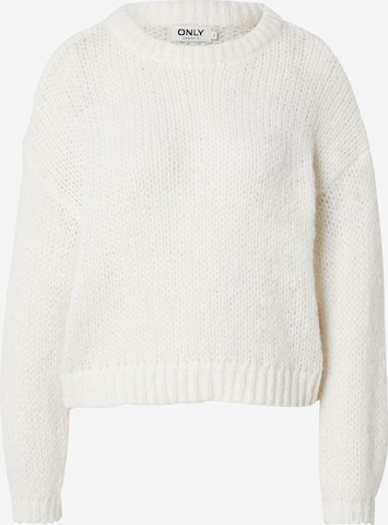 ONLY Πουλόβερ 'ONLALYSSA' σε λευκό: μπροστά