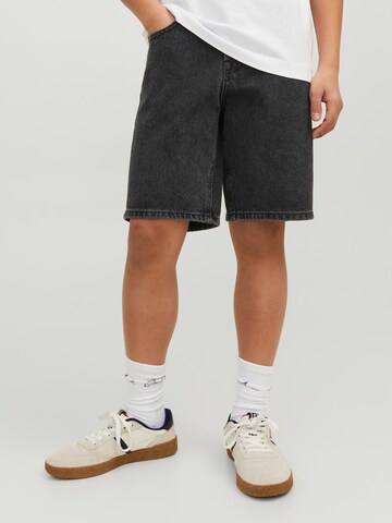 Jack & Jones JuniorLoosefit Traperice 'Chris' - siva boja: prednji dio