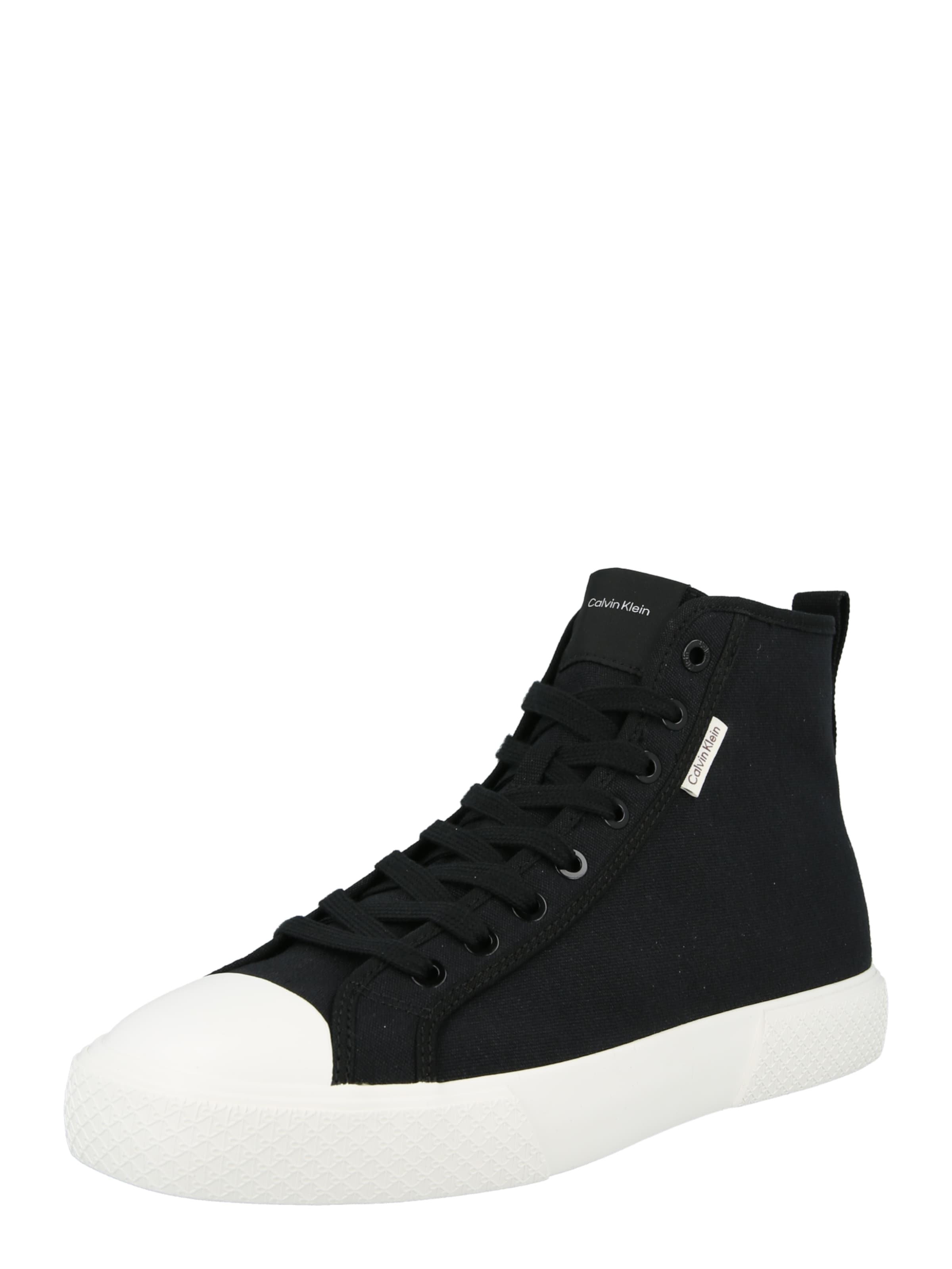 Calvin Klein Visoke superge | črna barva: sprednja stran