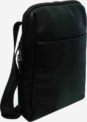 Sac à bandoulière Momo Design en noir : devant