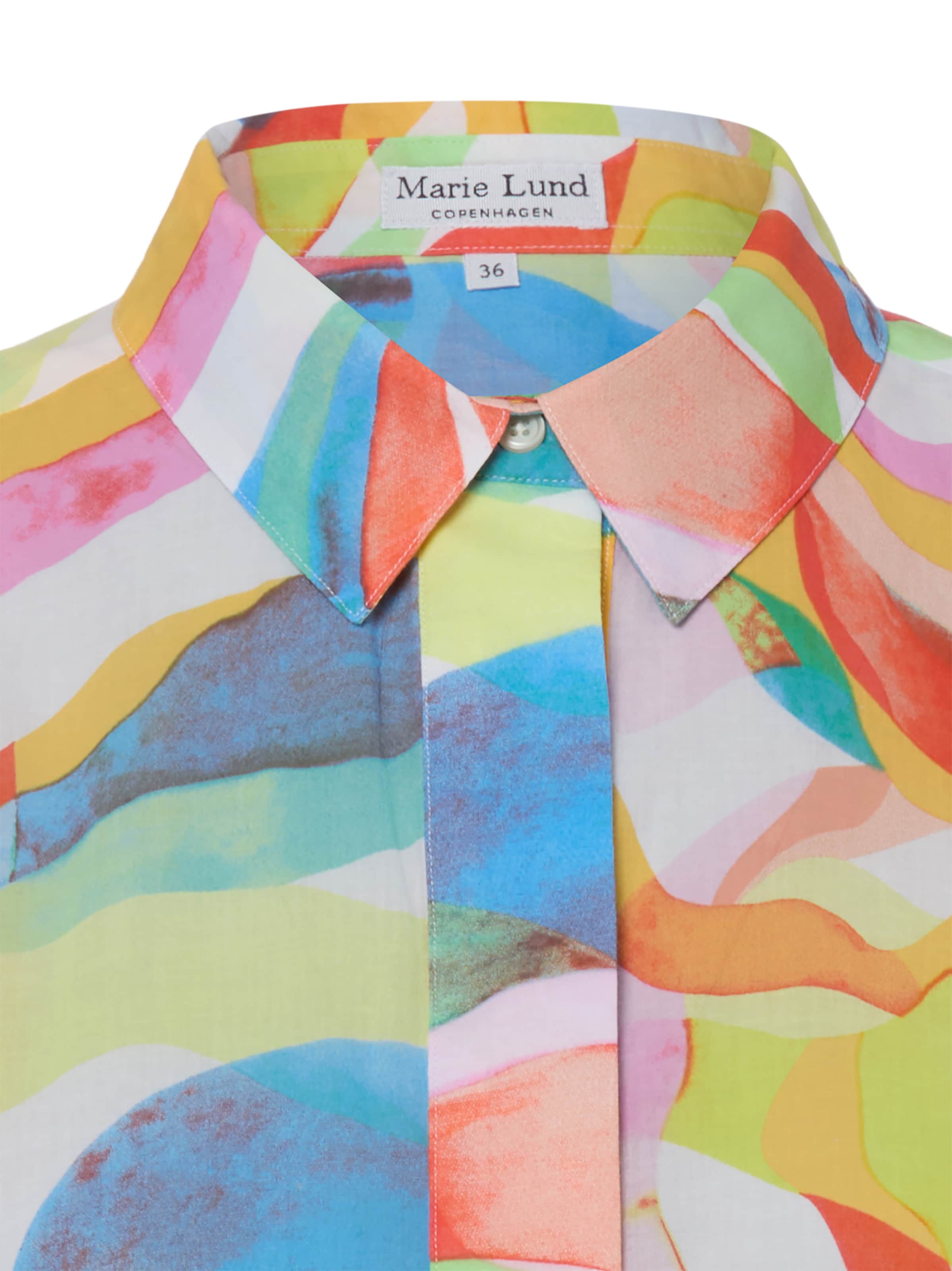 Robe-chemise Marie Lund en mélange de couleurs