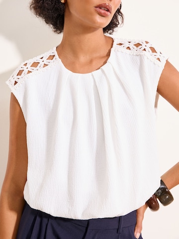 Lipsy Blouse in White