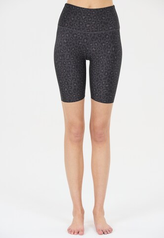 Athlecia Skinny Workout Pants 'Windia' in Grey: front
