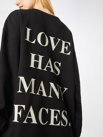 Felpa 'Luca' di ABOUT YOU Limited in nero