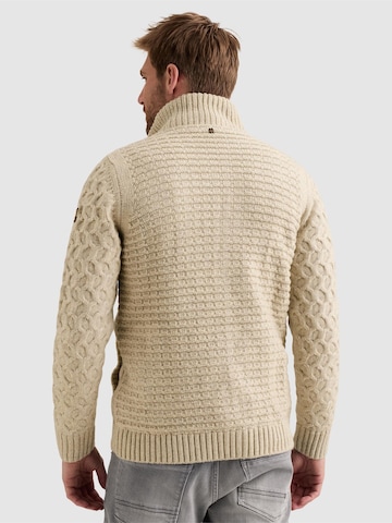 Giacchetta 'Woolblend cardigan with cable pattern' di PME Legend in beige
