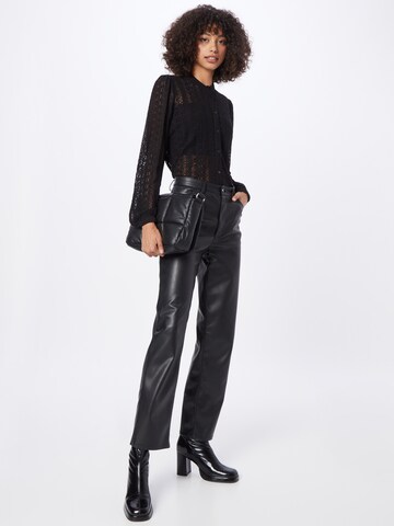 VILA Bluse 'VIChikka' in Schwarz