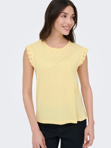 JDY Тениска 'JDYSalva' в жълто