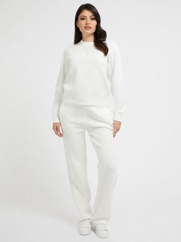 GUESS Wide Leg Hose 'Brenda' in Weiß