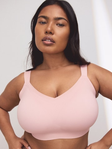 Next Bralette Bra 'N. Premium Ultimate Comfort' in Pink: front