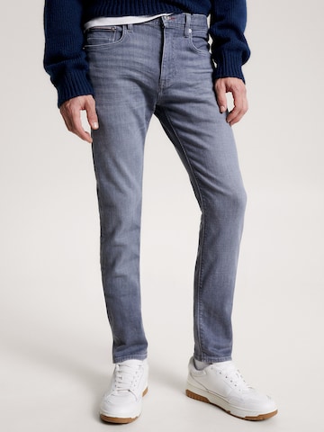 TOMMY HILFIGER Slimfit Jeans 'Bleecker' in Grau