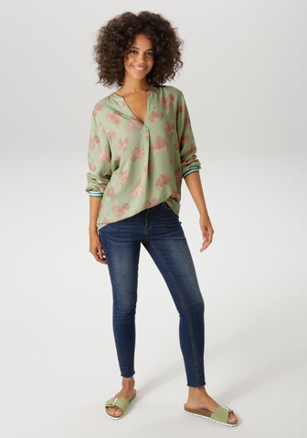 Aniston CASUAL Blouse in Green