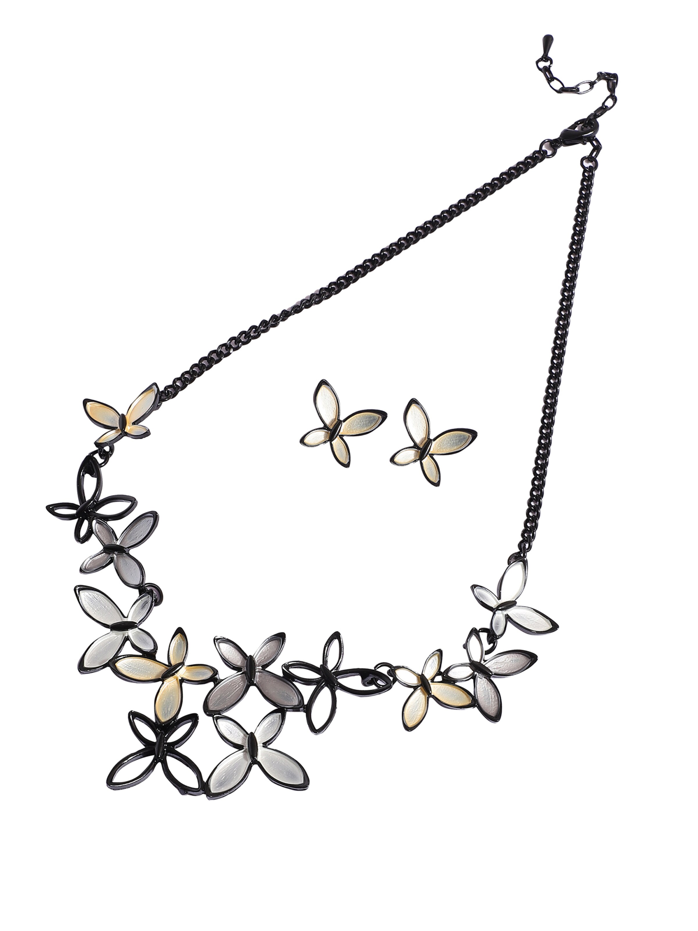 SOHI Sada šperkov - Čierna: predná strana