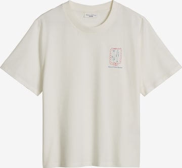 T-shirt Marc O'Polo DENIM en blanc : devant