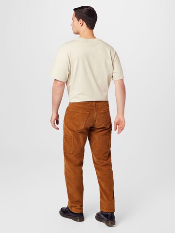 LEVI'S ® Lużny krój Jeansy '568 Loose Strt Carpenter' w kolorze beżowy