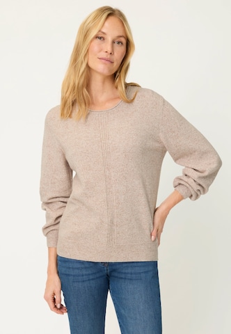 Olsen Sweater ' Henny ' in Beige: front