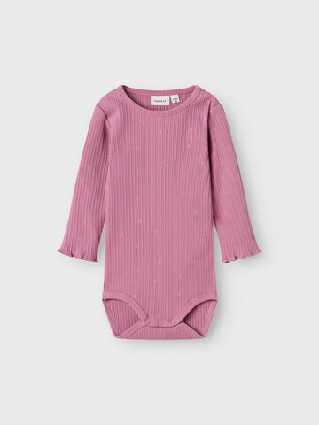 NAME IT Sparkedragt/Body i pink