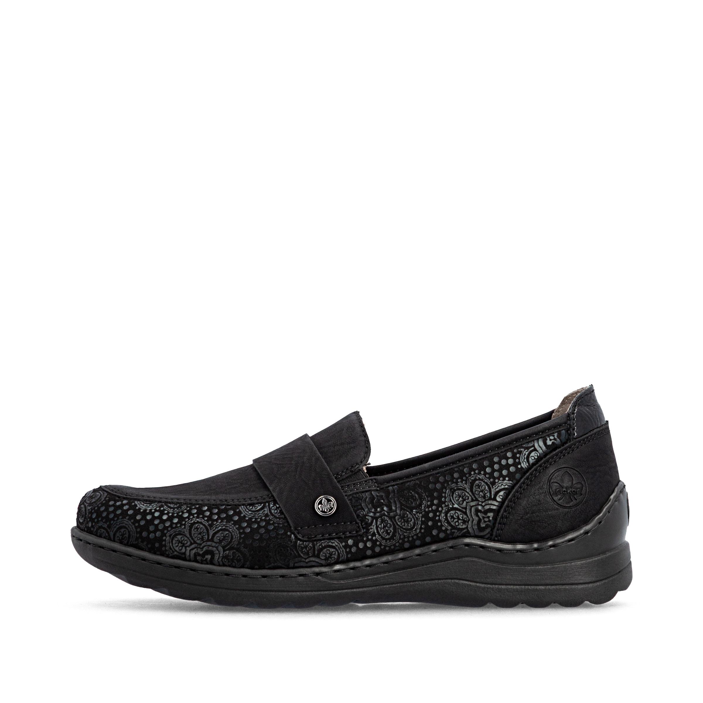 Chaussure basse Rieker en noir