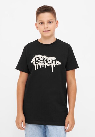 BENCH Shirt in Schwarz: Vorderseite
