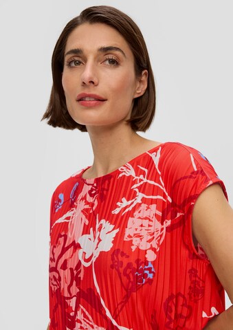 s.Oliver BLACK LABEL Blouse in Rood