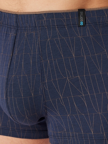 SCHIESSER Boxer shorts ' Long Life Soft ' in Blue