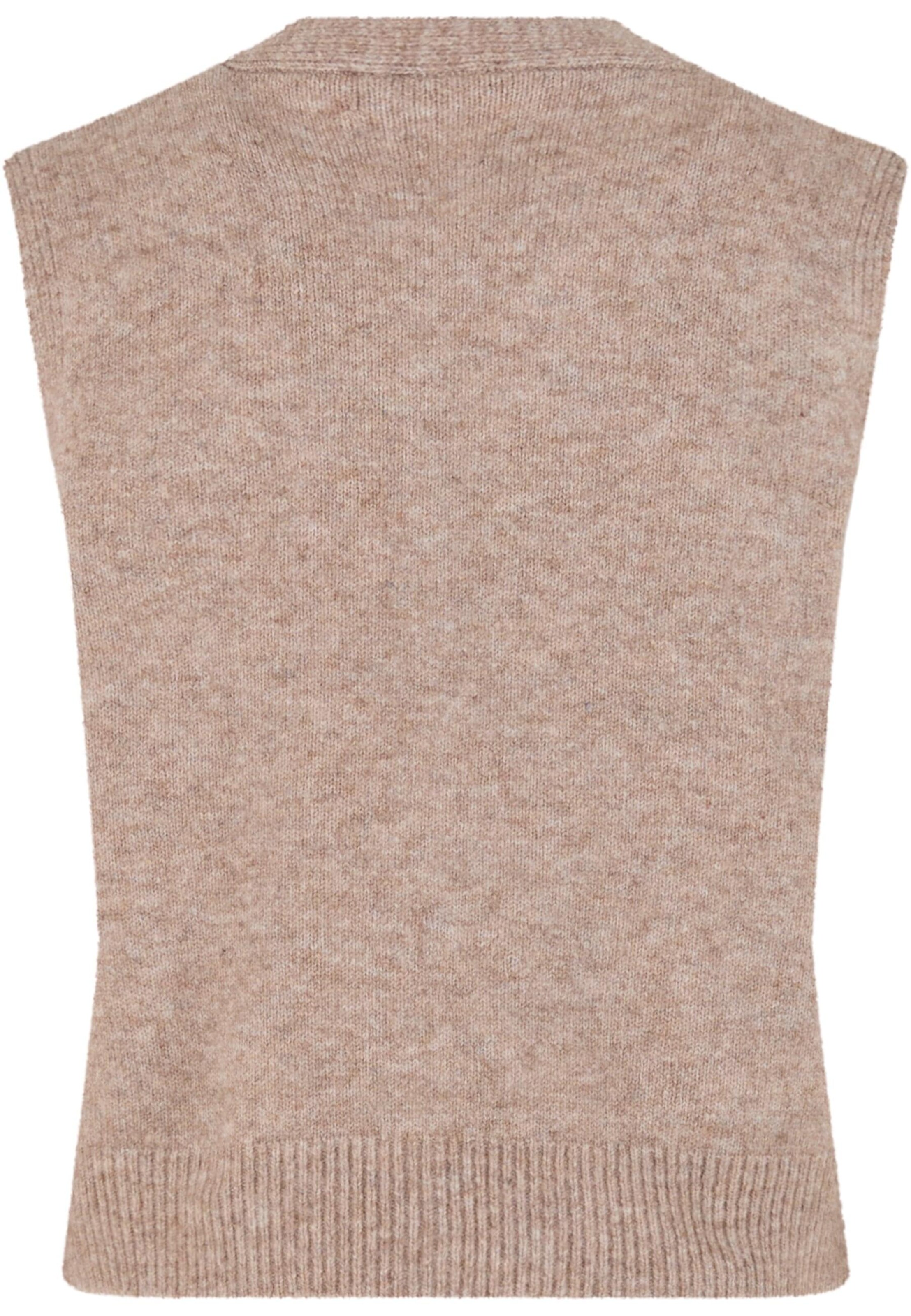 Urban Classics Strickweste in Braun