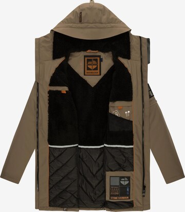 STONE HARBOUR Winterparka 'Ragaan' in Braun