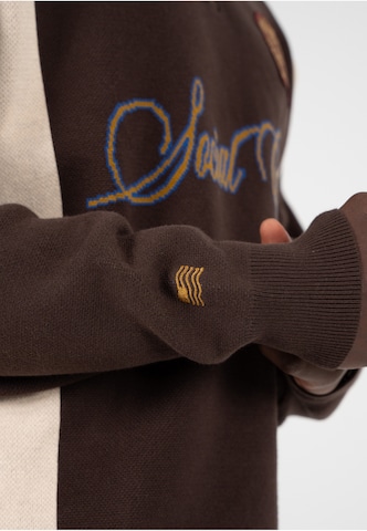 Pull-over 'Clubhouse' Prohibited en marron