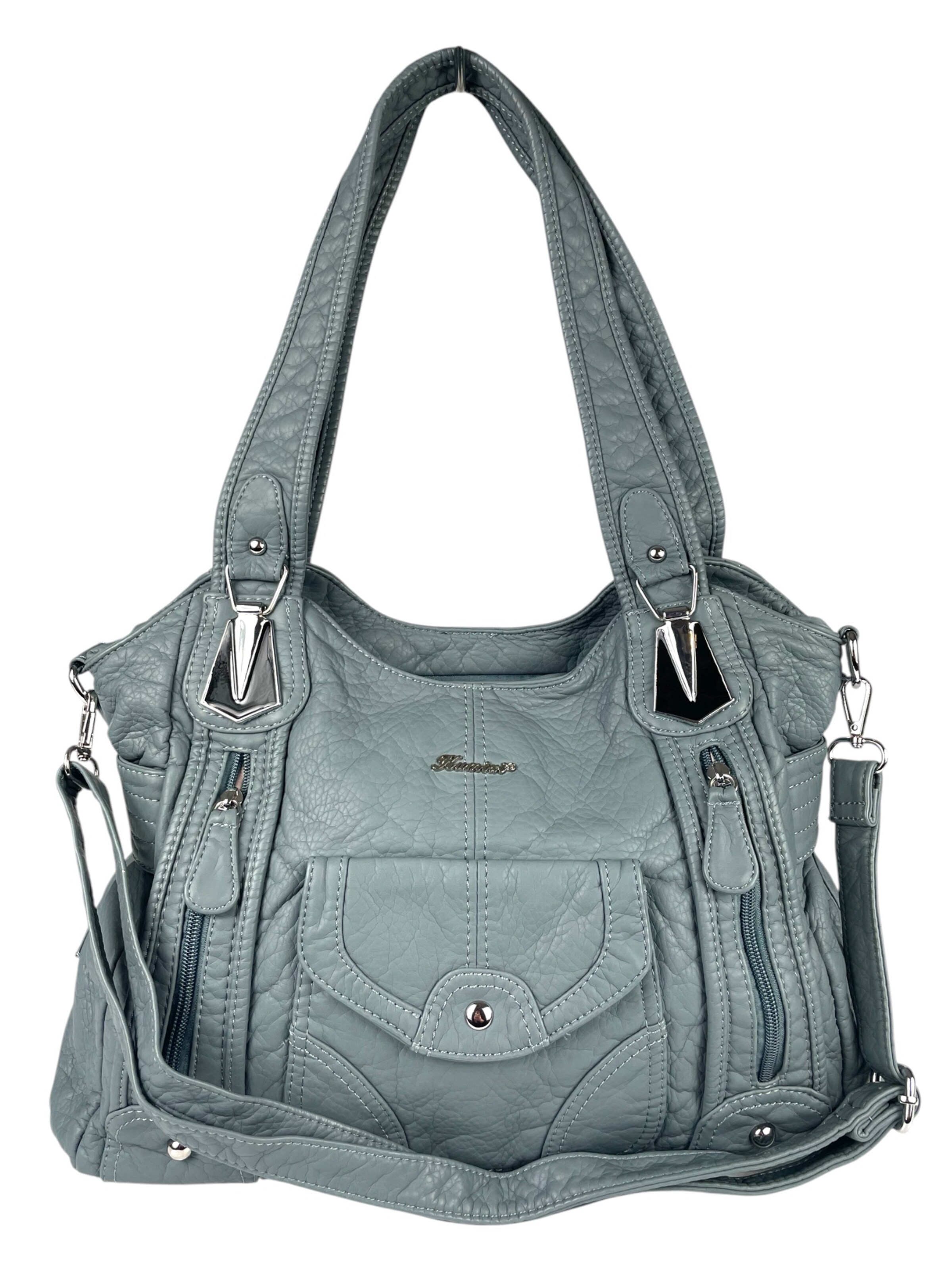 Kumixi Schultertasche‌‌‌‌‌‌‌ in Blau: Vorderseite