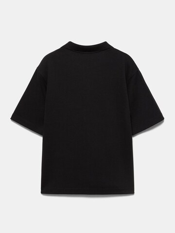 Pull&Bear Majica | črna barva