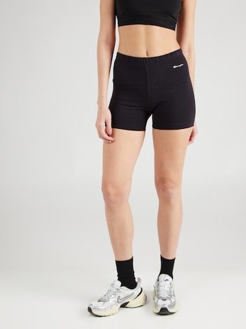 Skinny Pantaloni sportivi di Champion Authentic Athletic Apparel in nero: frontale