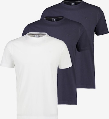 LERROS Shirt 'Basic' in Blau: Vorderseite