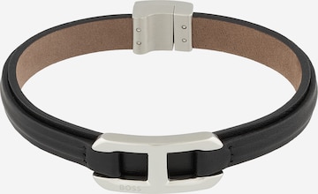 juoda BOSS Apyrankė 'Code': priekis