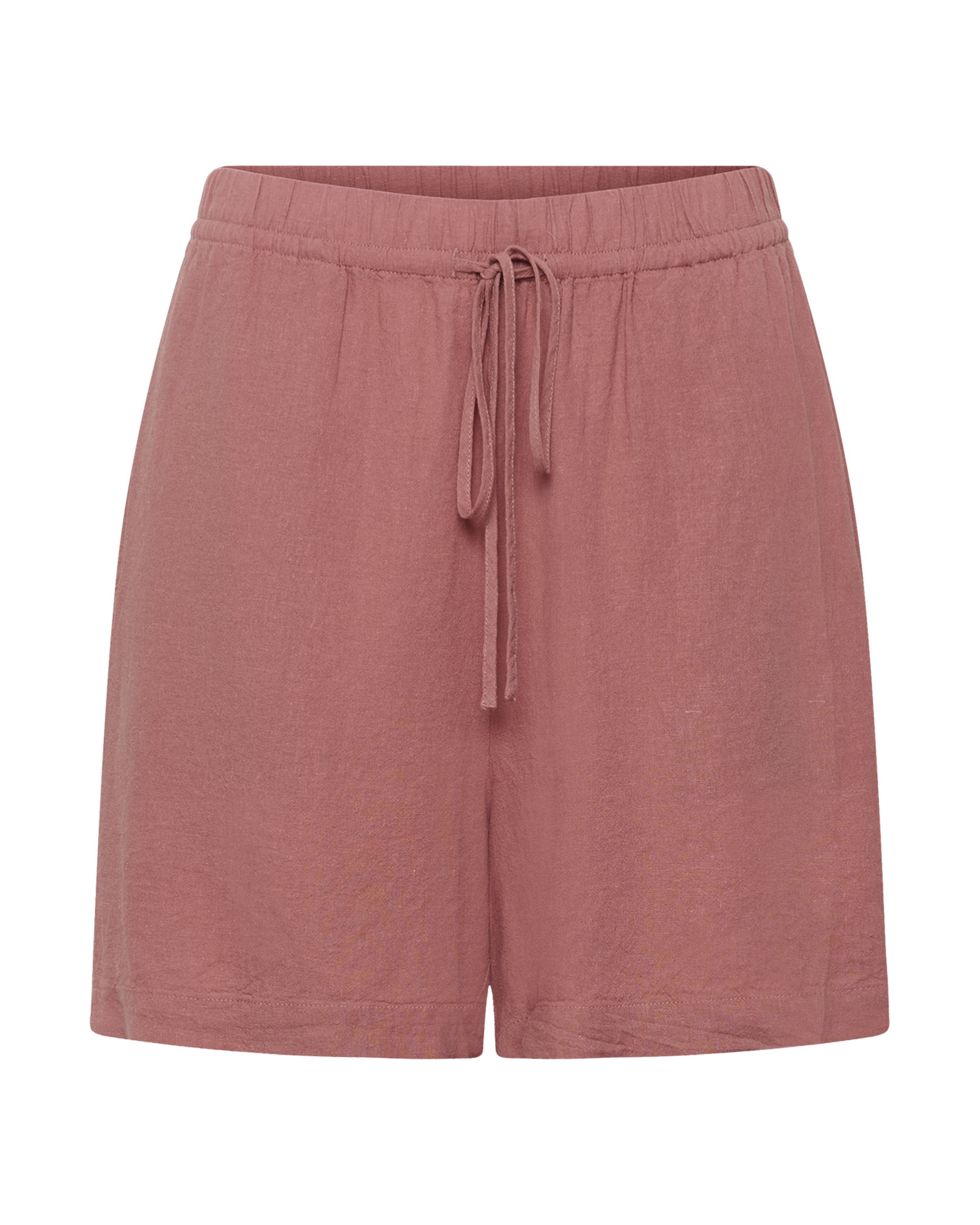 Pantalon 'SLAria' SOAKED IN LUXURY en rose : devant