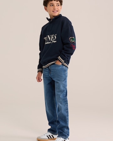 WE Fashion Обычный Джинсы в Синий