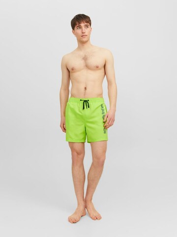 JACK & JONES Zwemshorts 'Fiji' in Groen