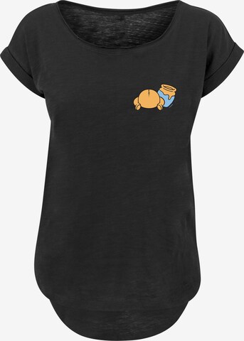 T-shirt 'Disney Winnie Puuh' F4NT4STIC en noir : devant