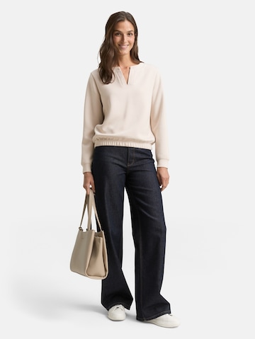 TOM TAILOR Sweatshirt in Braun