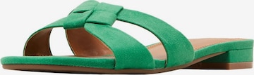 ESPRIT Mules in Green: front