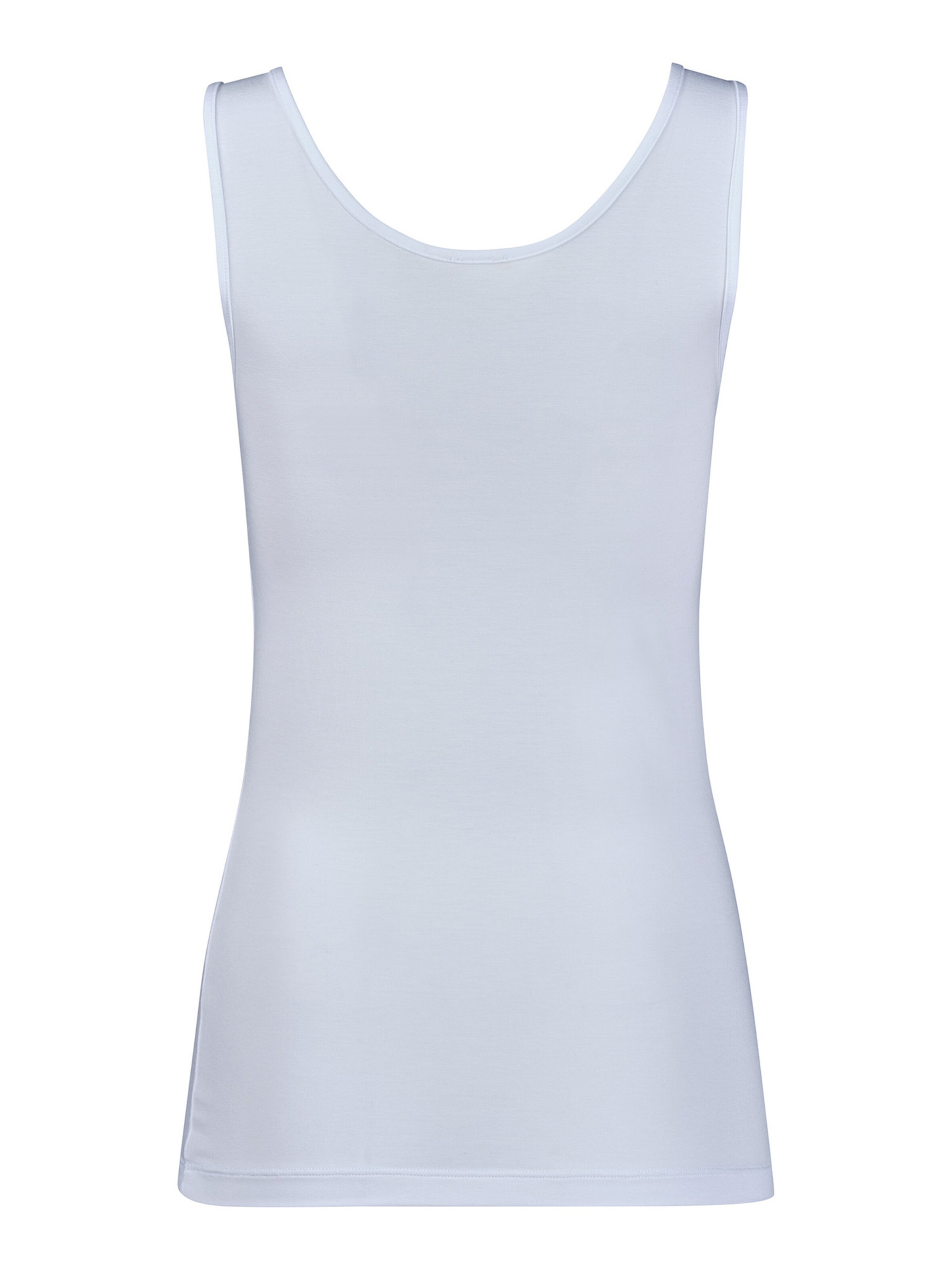 HUBER Top ' Soft Modal ' in White