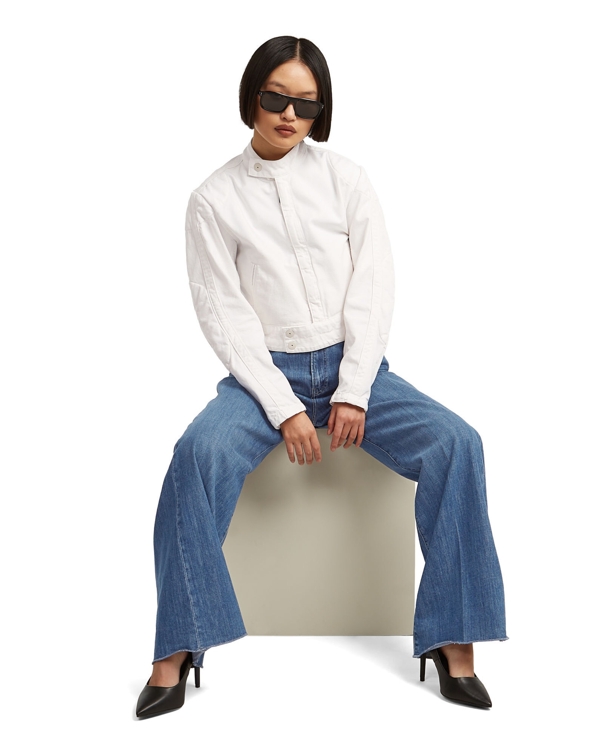 G-STAR Jacke in Weiß