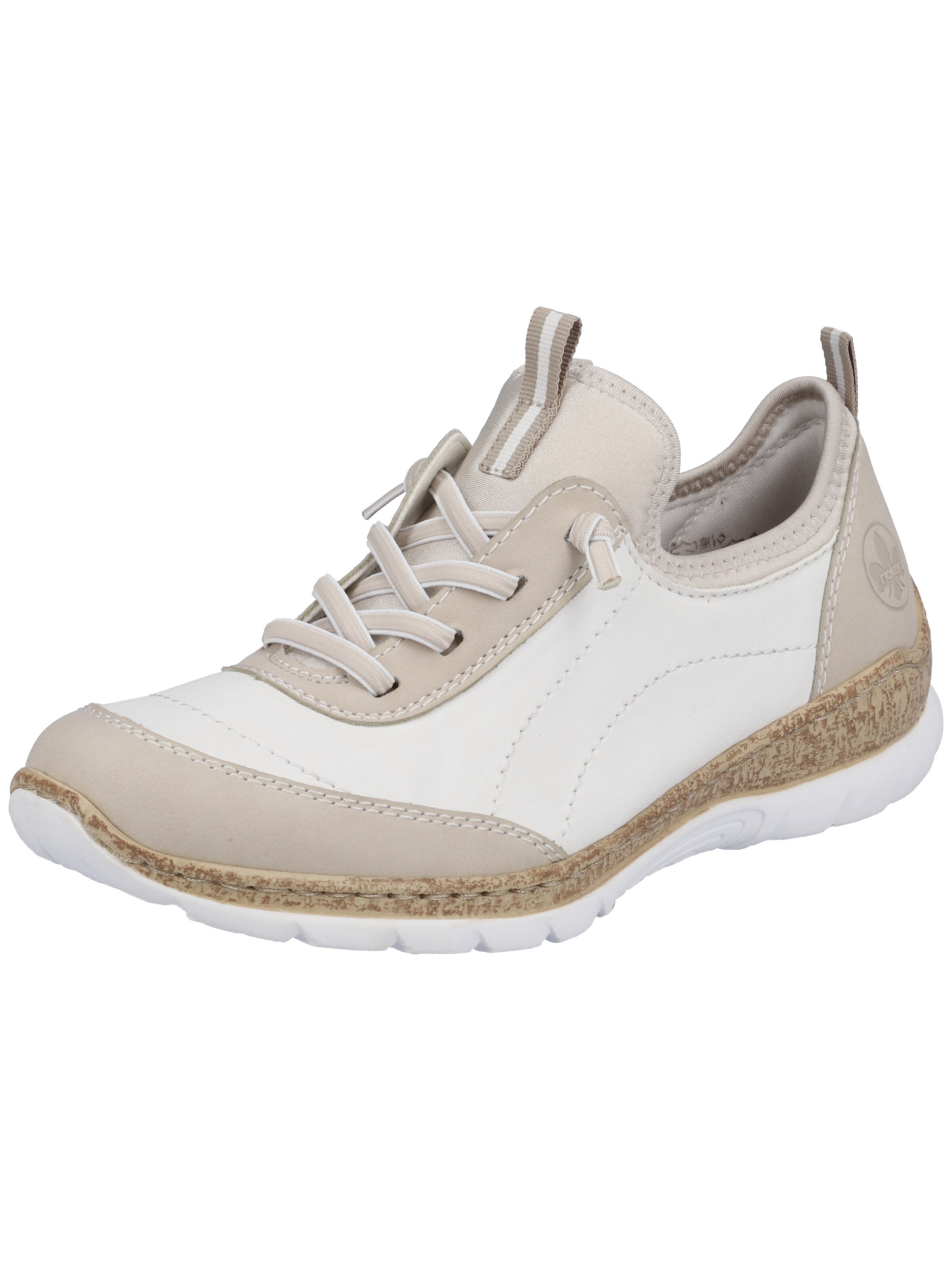 Rieker Sneakers laag in Beige: voorkant