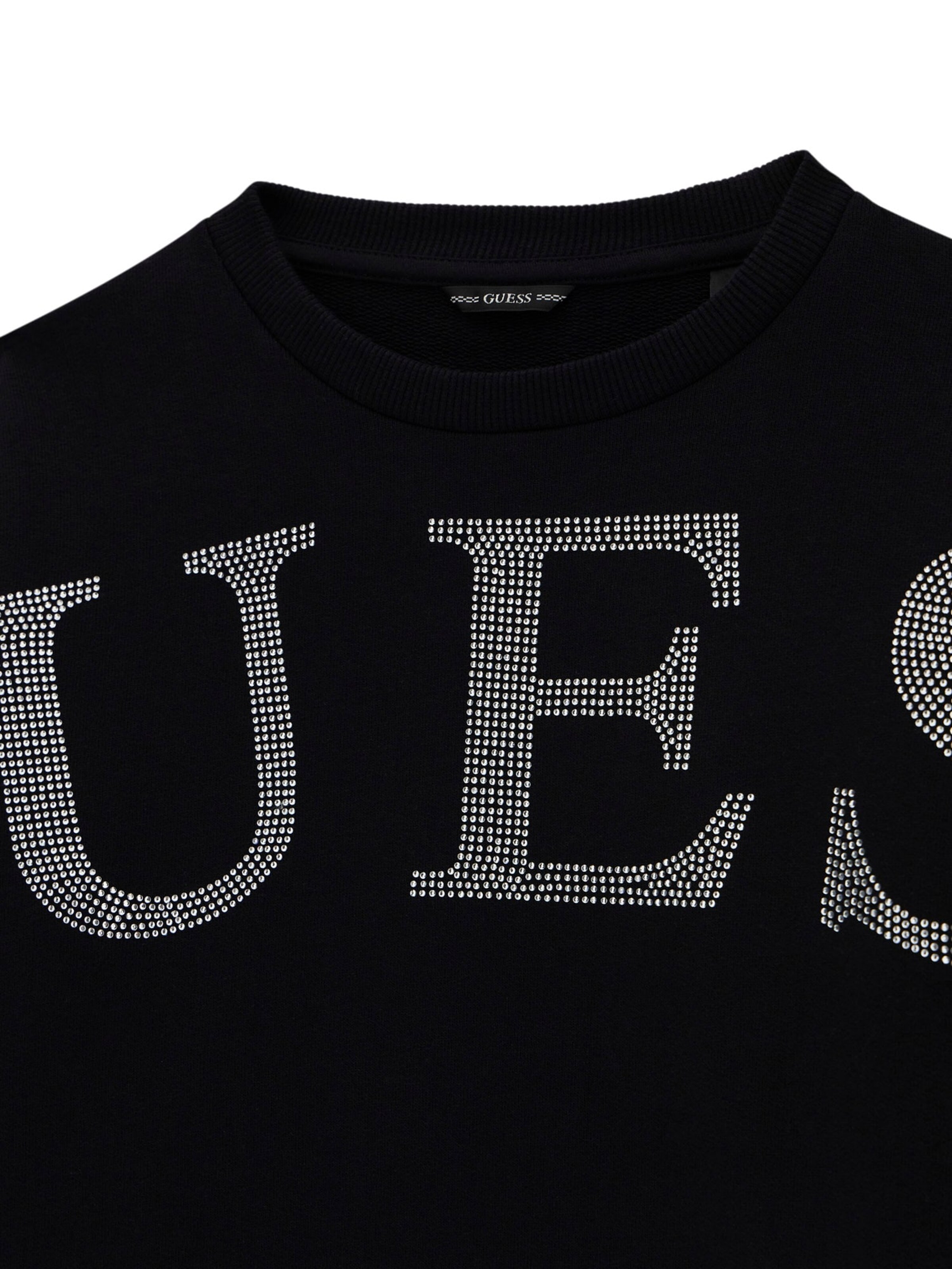 GUESS Tréning póló - fekete